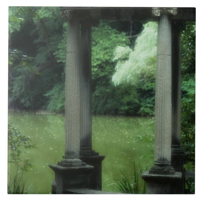 Temple of Love at the Old Westbury Gardens Ceramic Tile (Front)