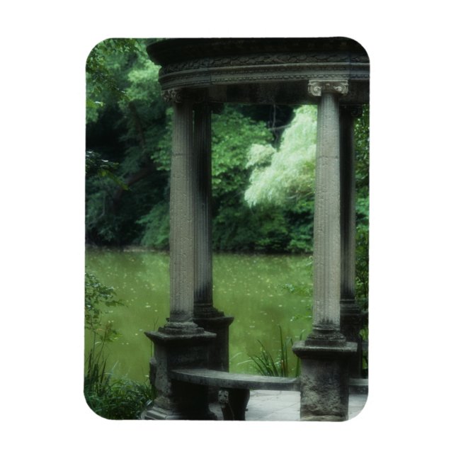 Temple of Love at the Old Westbury Gardens Magnet (Vertical)