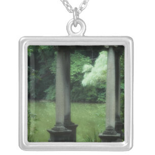 Temple of Love at the Old Westbury Gardens Silver Plated Necklace