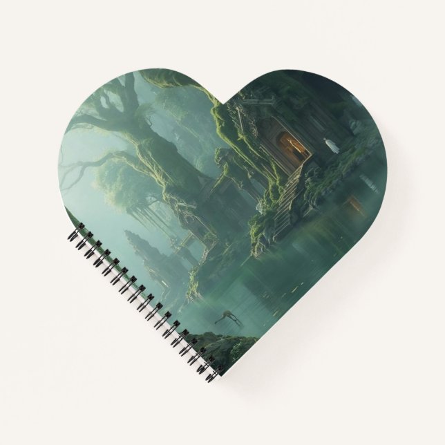 Temple of Moss and Mist Notebook (Front)