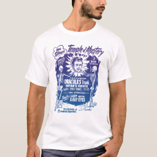 Temple of Mystery Spook Show Poster T-Shirt