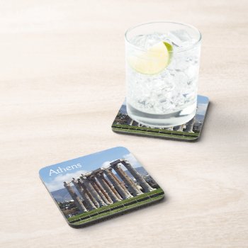 Temple Of Olympian Zeus Coaster by efhenneke at Zazzle