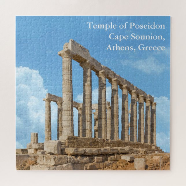 Temple of Poseidon Jigsaw Puzzle (Horizontal)