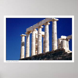 Temple of Poseidon Poster