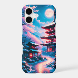 Temple of Snow and Blossoms (Yukizakura no Tera) iPhone 17 Case
