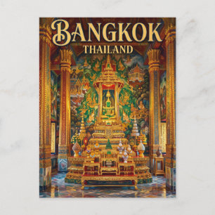Temple of the Emerald Buddha Thailand Postcard