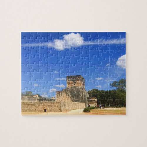 Temple of the Jaguars Chichen Itza Jigsaw Puzzle