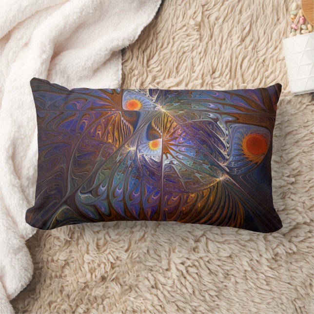 Temple of the Sun Lumbar Pillow (Blanket)