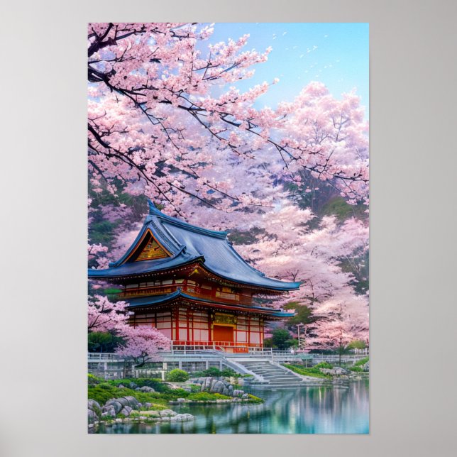 Temple of Tranquility Poster (Front)