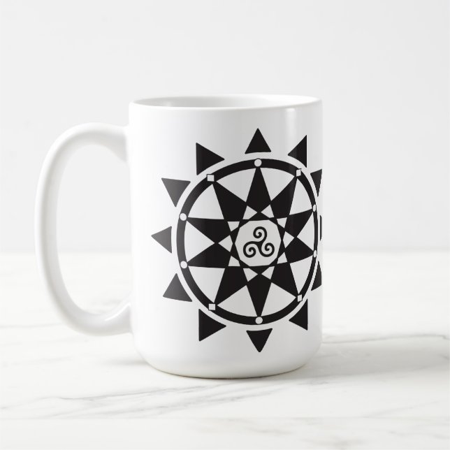 Temple of Witchcraft logo mug (Left)