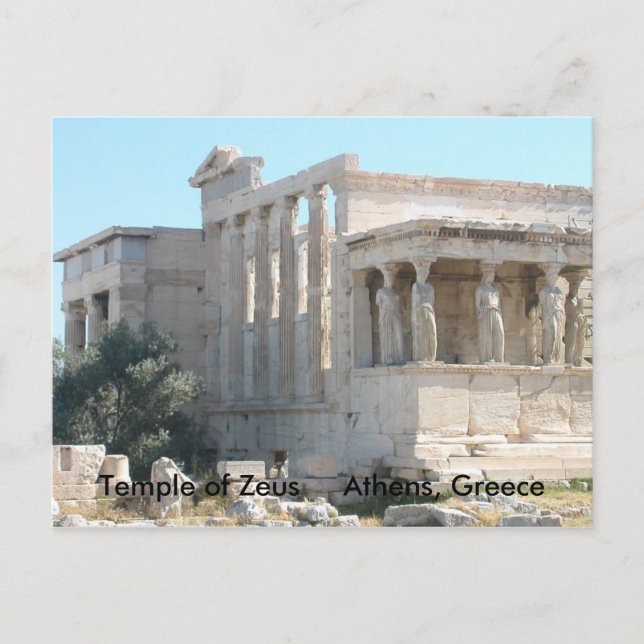Temple of Zeus Postcard (Front)