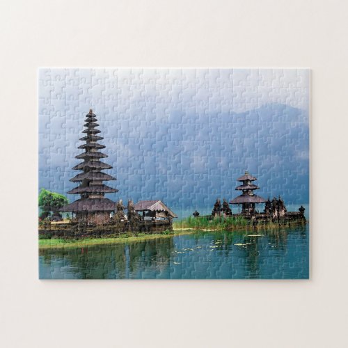 Temple on a Lake Jigsaw Puzzle