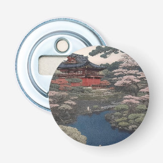 Temple on the river - Japan Bottle Opener