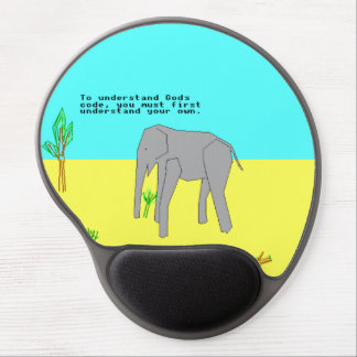 Temple OS Terry Davis Elephant Mouse Pad