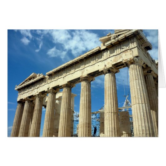 temple parthenon cards (Front Horizontal)