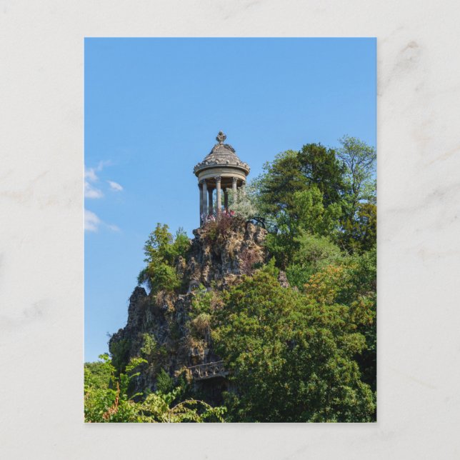 Temple Sibylle in Parc des Buttes Chaumont - Paris Postcard (Front)
