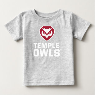 Temple University Temple Owl Crest 2 Baby T-Shirt