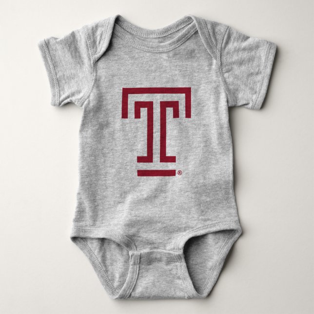 Temple University | Temple T 2 Baby Bodysuit (Front)