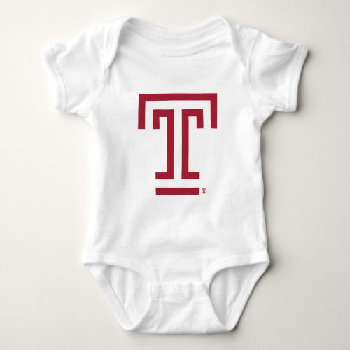 Temple University  Temple T 2 Baby Bodysuit