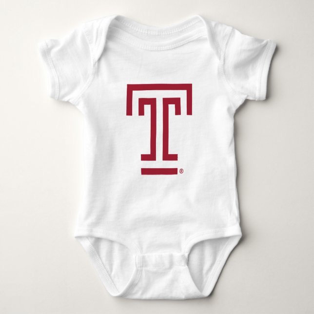 Temple University | Temple T 2 Baby Bodysuit (Front)