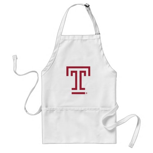 Temple University  Temple T Adult Apron