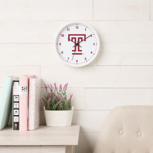 Temple University  Temple T Clock