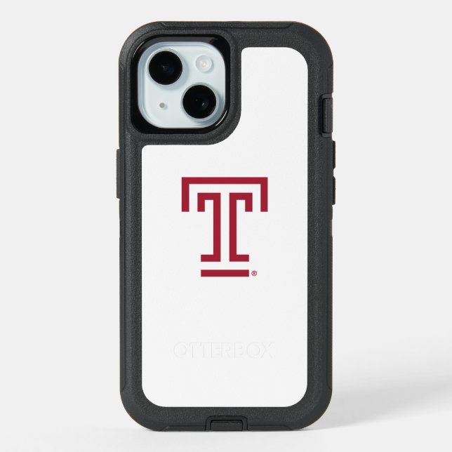 Temple University | Temple T iPhone 15 Case (Back)