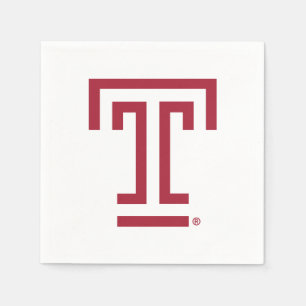 Temple University Temple T Napkins