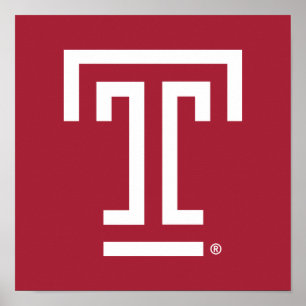 Temple University Temple T Poster
