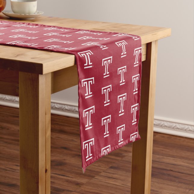 Temple University | Temple T Short Table Runner (In Situ)