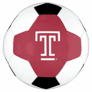 Temple University   Temple T Soccer Ball