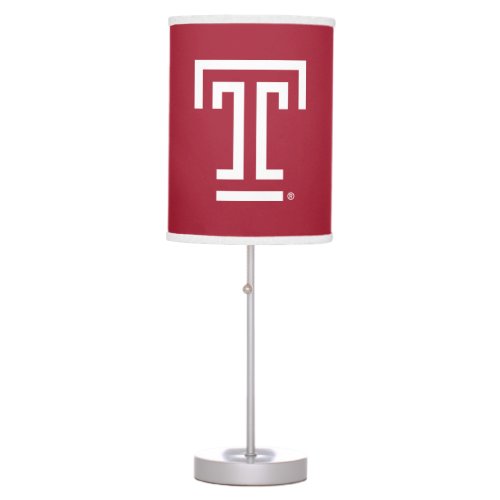 Temple University  Temple T Table Lamp