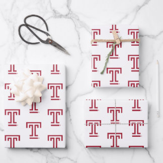 Temple University | Temple T Wrapping Paper Sheets
