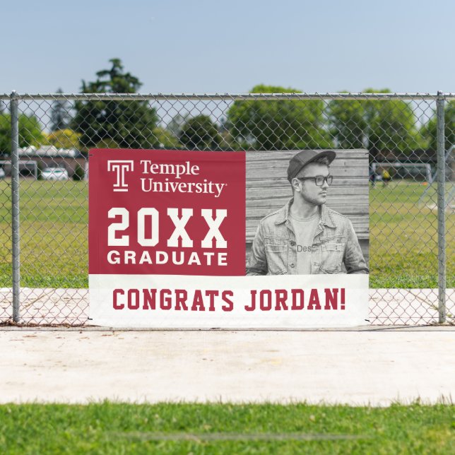 Temple University | Temple University Wordmark Banner (Insitu)