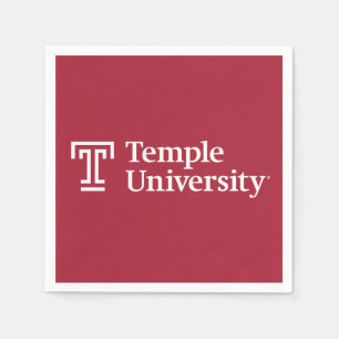 Temple University   Temple University Wordmark Napkins