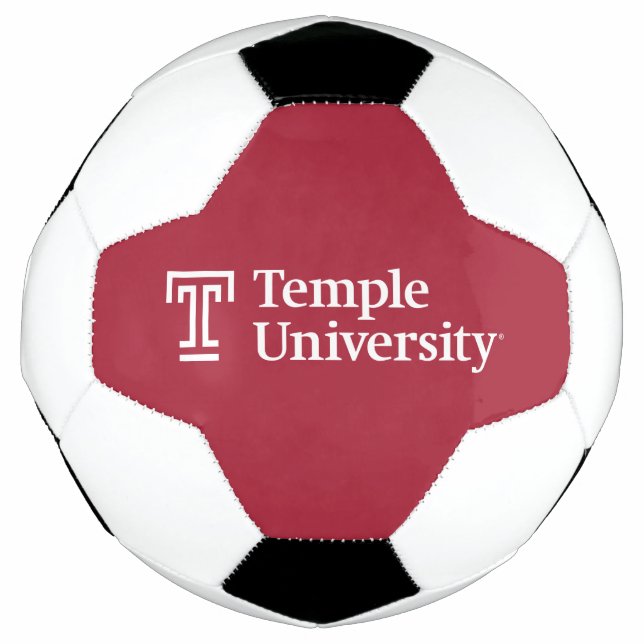 Temple University | Temple University Wordmark Soccer Ball (Front)