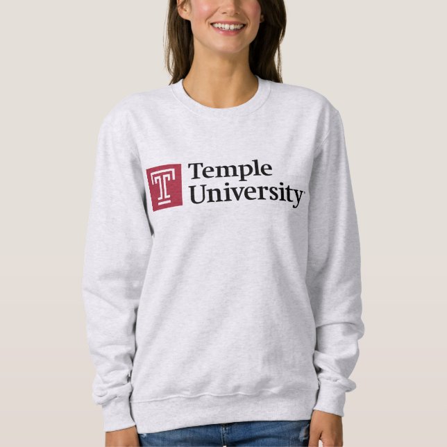 Temple University | Temple University Wordmark Sweatshirt (Front)