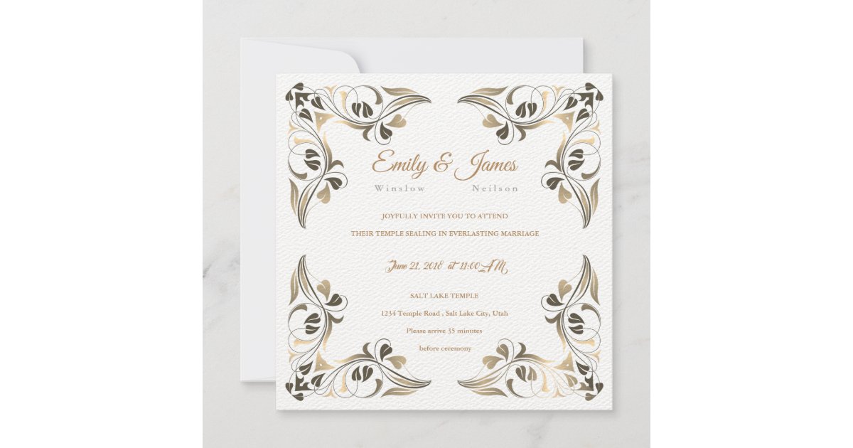 fancy invitation borders