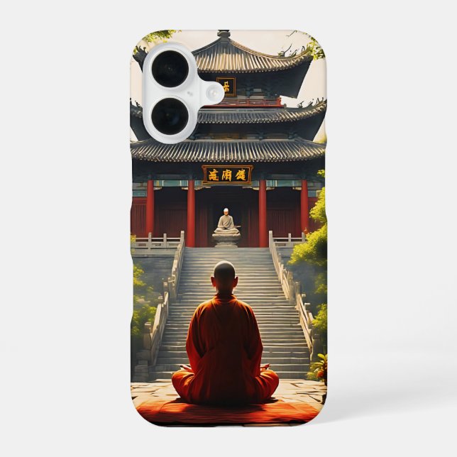 Temple's Quietude Iphone Case (Back)