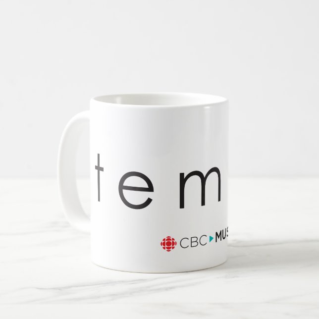 Tempo Coffee Mug (Front Left)