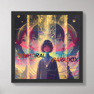 Temporal Paradoxes | Time Travel & Reality Shift Framed Art