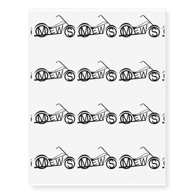 Temporary Tattoo (Front)