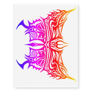 temporary tattoo large butterfly