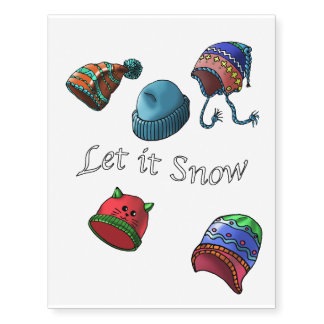 Temporary tattoo, Let it snow Tattoos