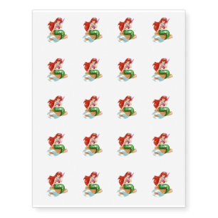 Temporary Tattoo Sheet-Mermaid