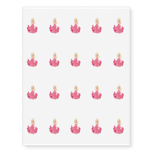 Temporary Tattoo Sheet-Princess