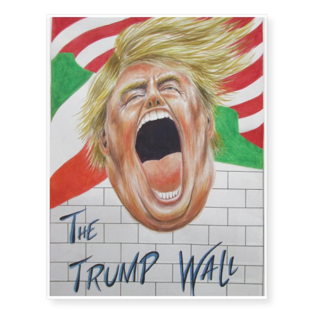 Temporary Tattoo USA Elections 2016 (Front)