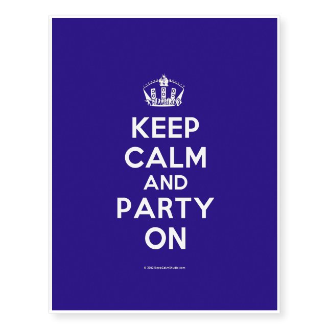 Temporary Tattoos (Front)