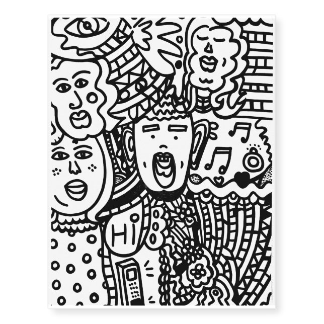 Temporary Tattoos (Front)