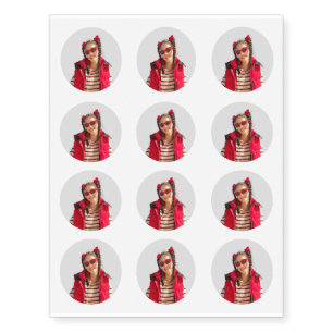 Temporary Tattoos Custom Face Photo Party Favor